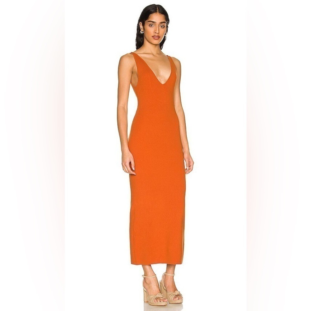 Free People Danielle Sweater Midi Ribbed Dress - Picture 2 of 13